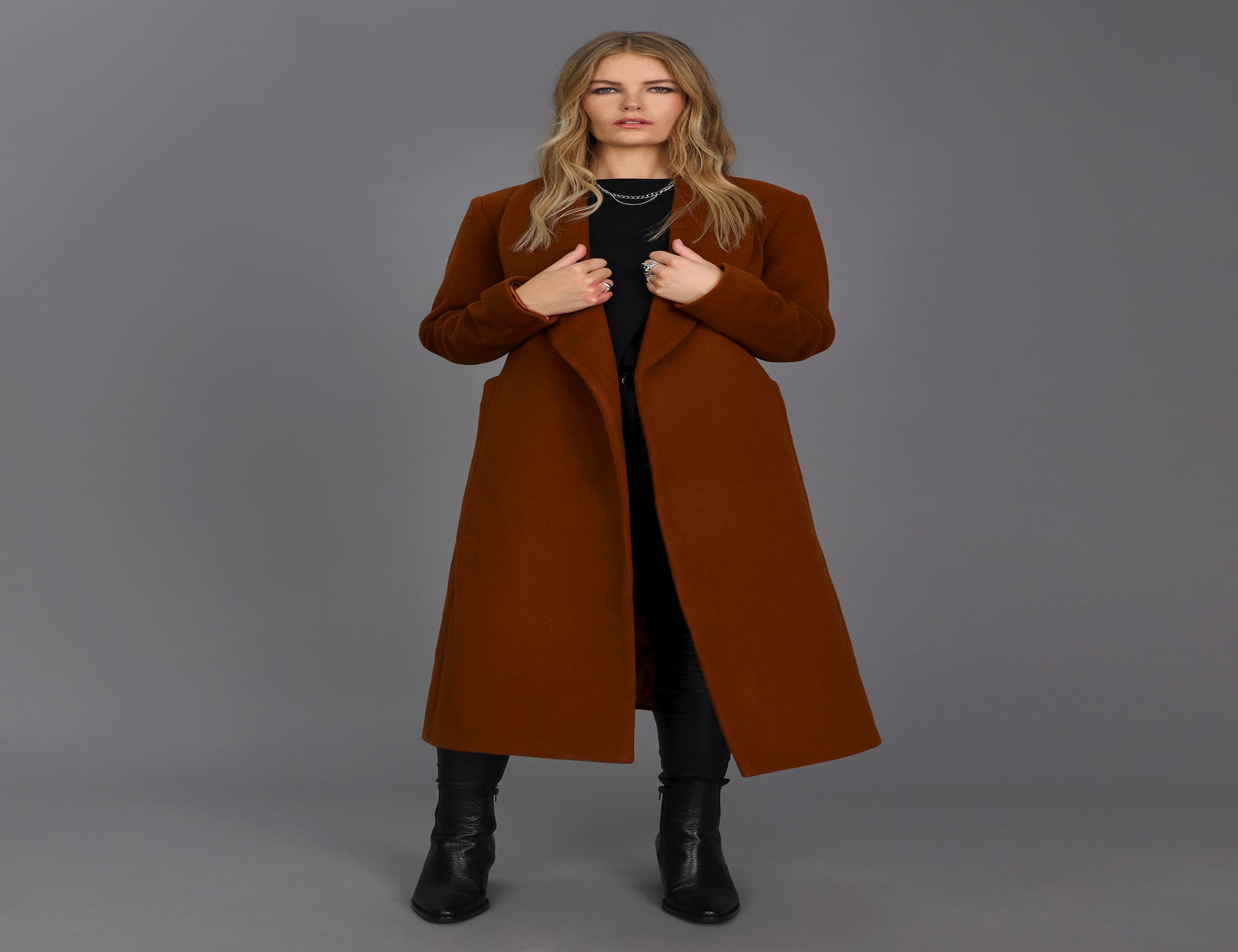 Wool Chief Wrap Coat